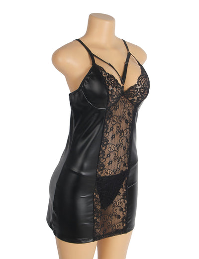 Lucienne Noir™ | Leather Lingerie