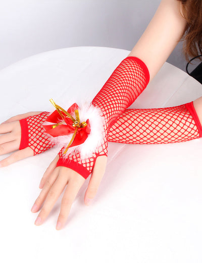 HOLIDAY GLAM FISHNET | GLOVES