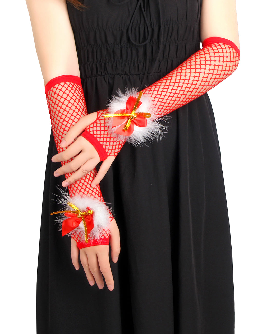 HOLIDAY GLAM FISHNET | GLOVES