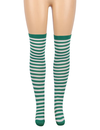 HOLLY STRIPE SWEETHEART | CHRISTMAS STOCKINGS