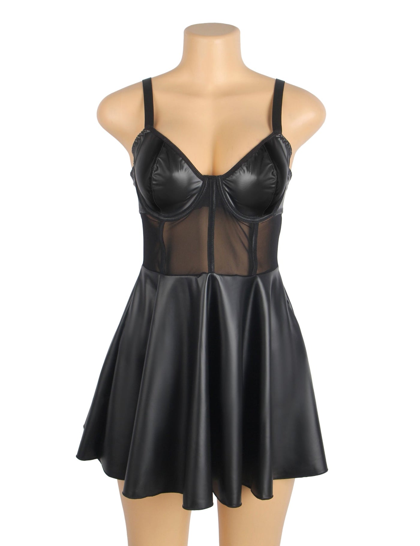 Isabella Valentina™ | Leather Lingerie Set