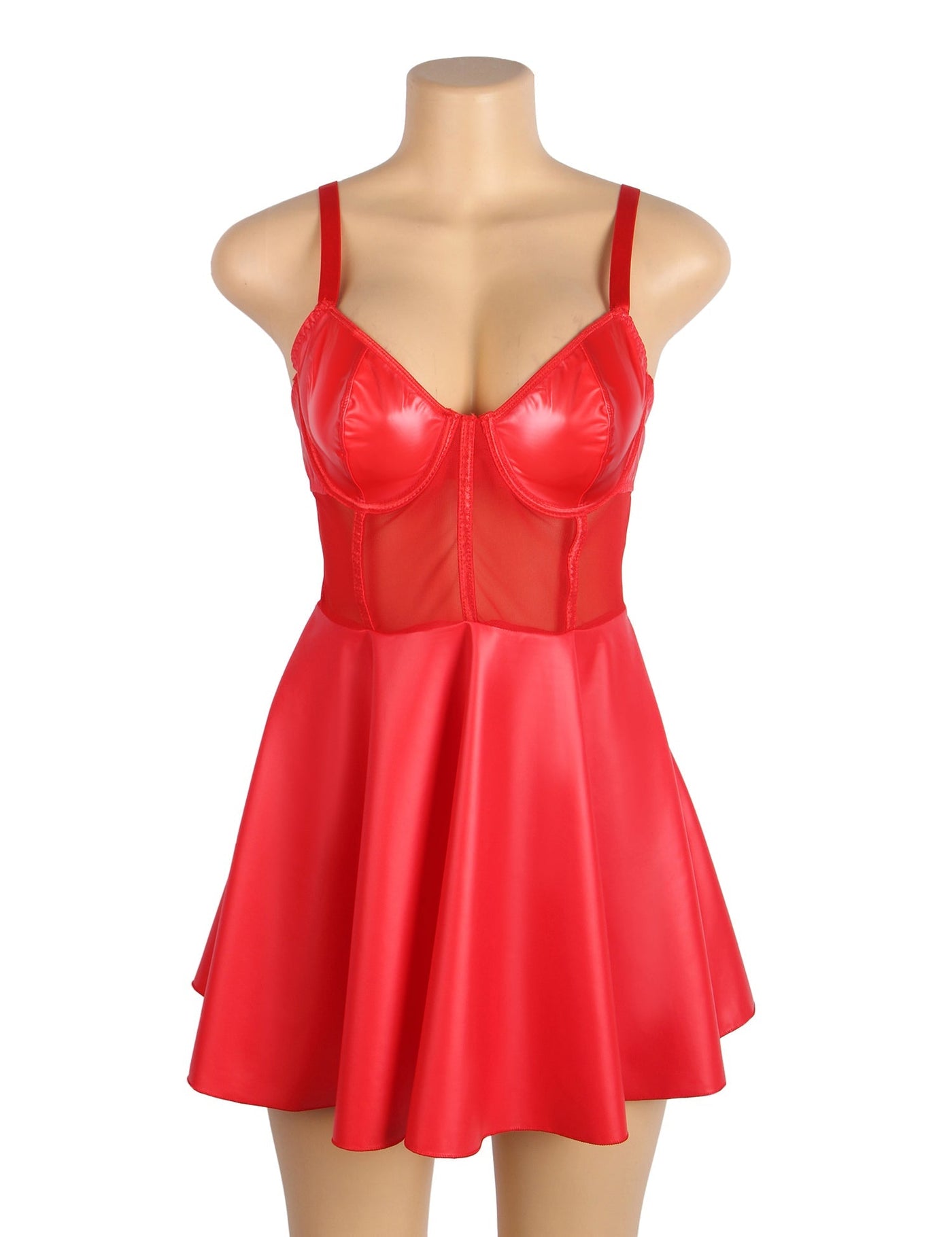 Isabella Valentina™ | Leather Lingerie Set