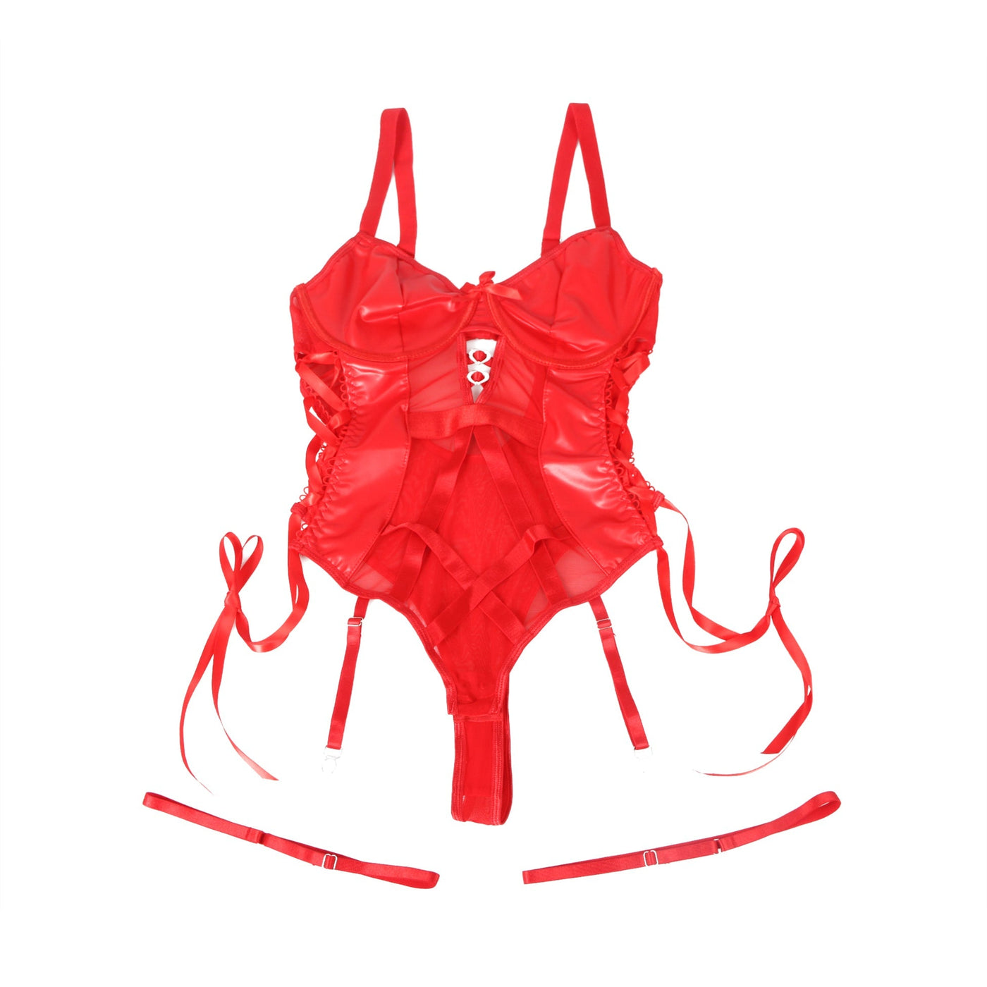 Elara DeLuxe™ | Leather Lingerie